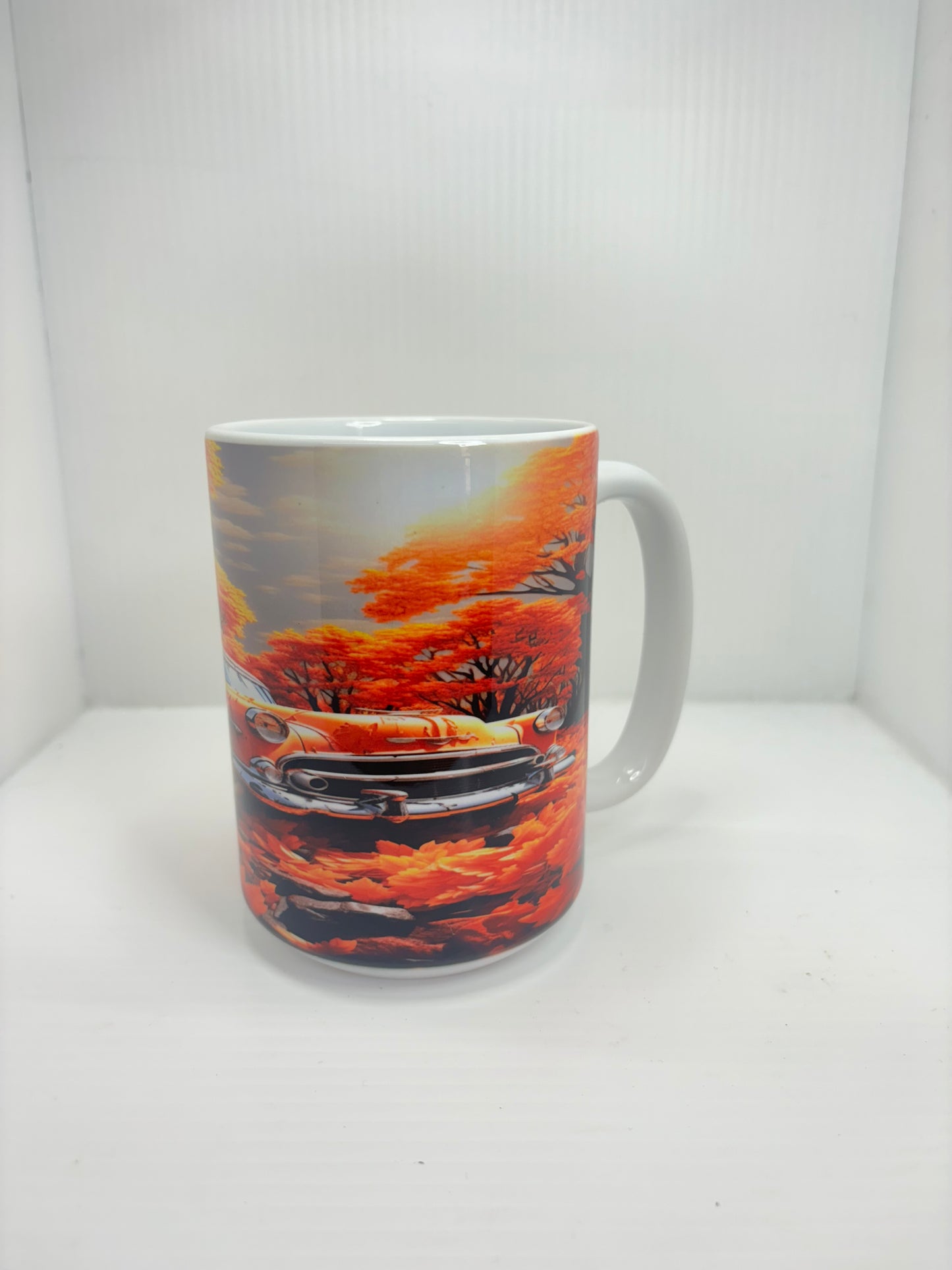 Vintage Car Coffee Cup