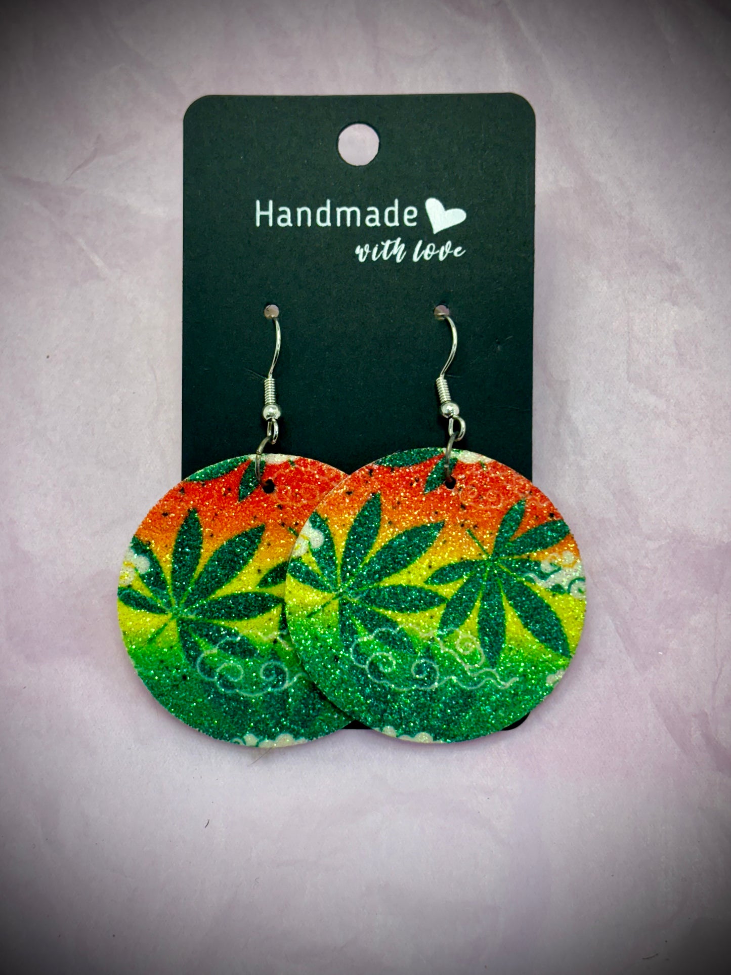 Glitter Sublimation Earrings