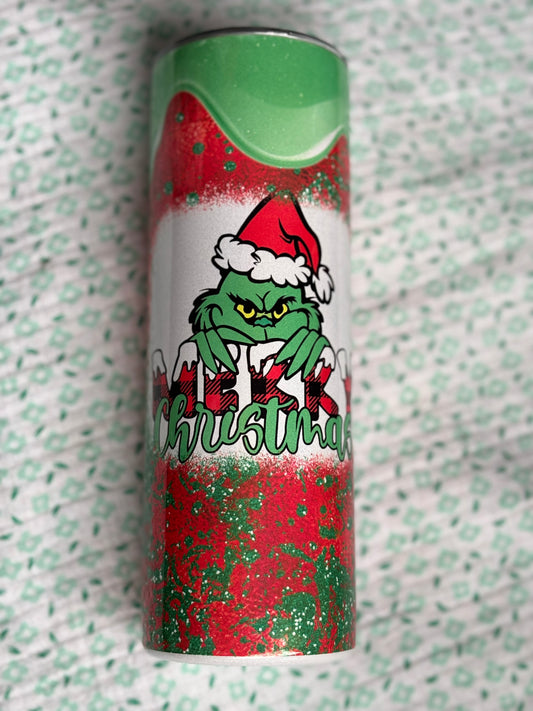 Merry Christmas Grinch Tumbler