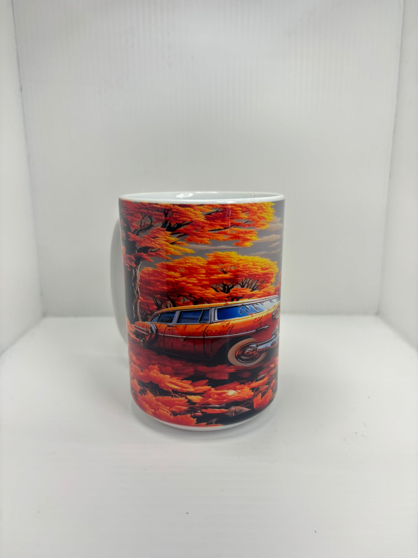 Vintage Car Coffee Cup