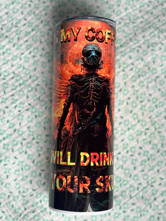 Skull Tumbler