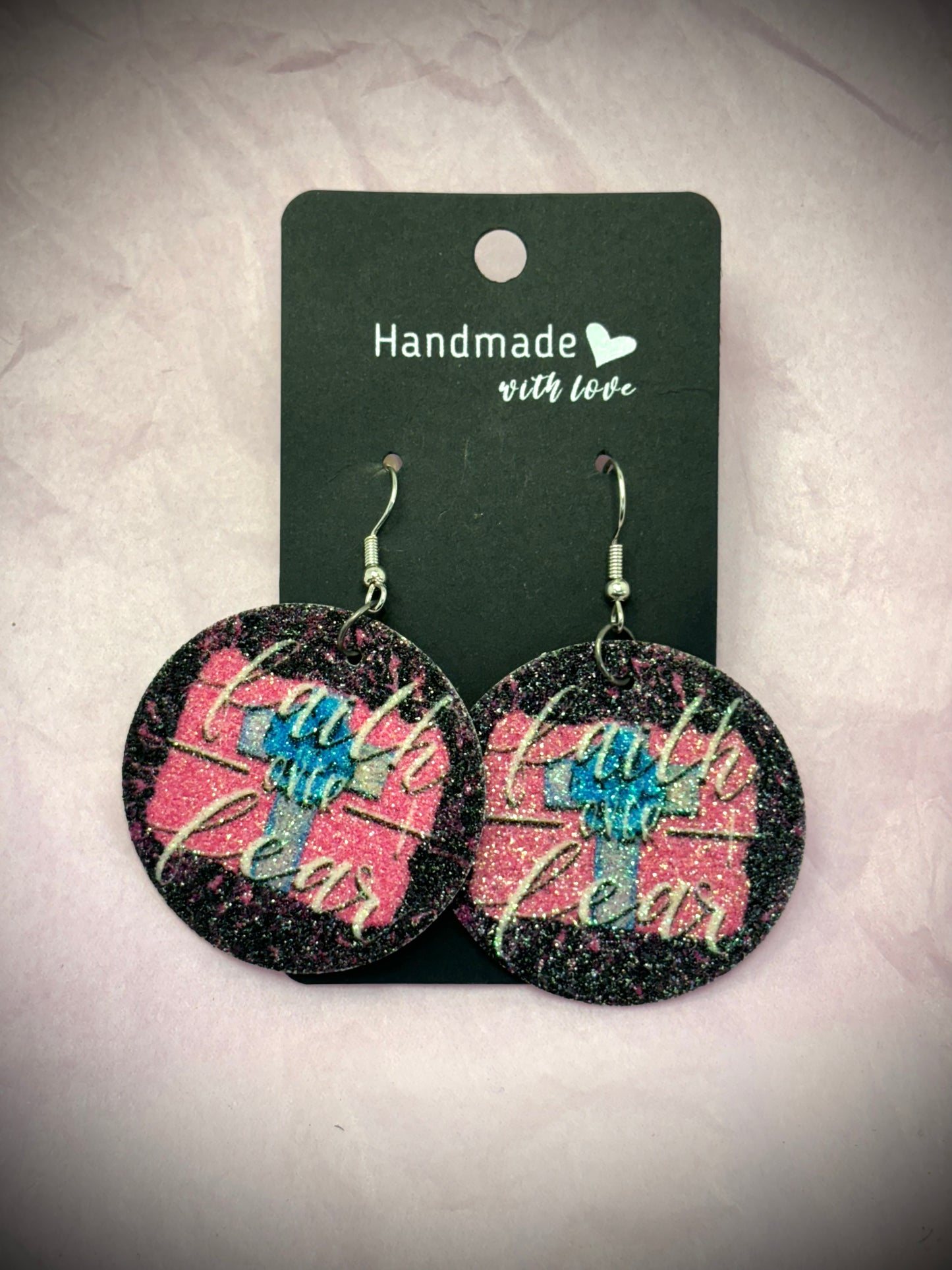 Glitter Sublimation Earrings