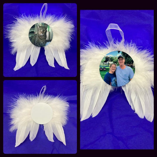 Custom Angel Wing Ornaments